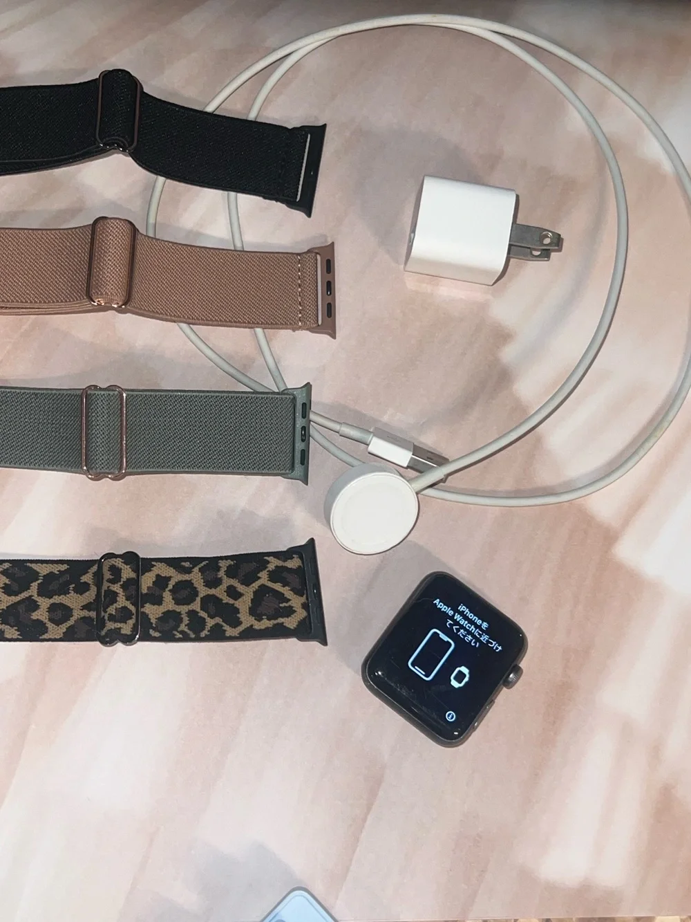 Apple Watch (Black) series 3 with Sport Loop Bands